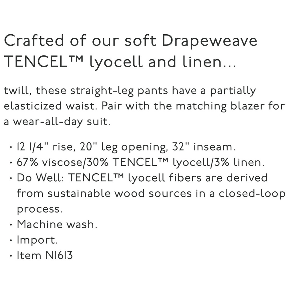 Madewell Straight Leg Pants - Picture 10 of 13